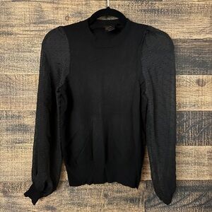 XXS Black Rock and Shine sweater by Reitmans